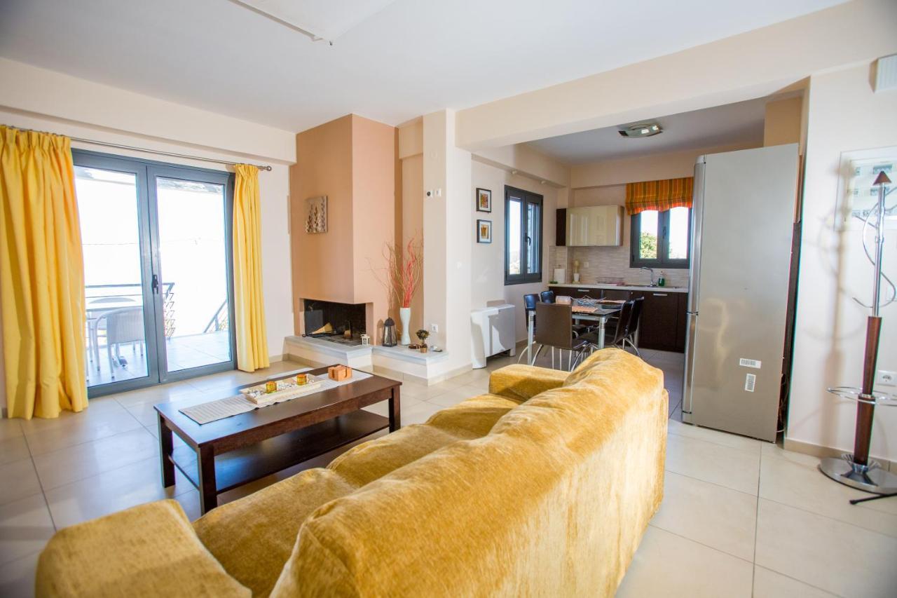 Raise Luxury Villas With A Great Sea View Of Astros Орини Мелигу Экстерьер фото