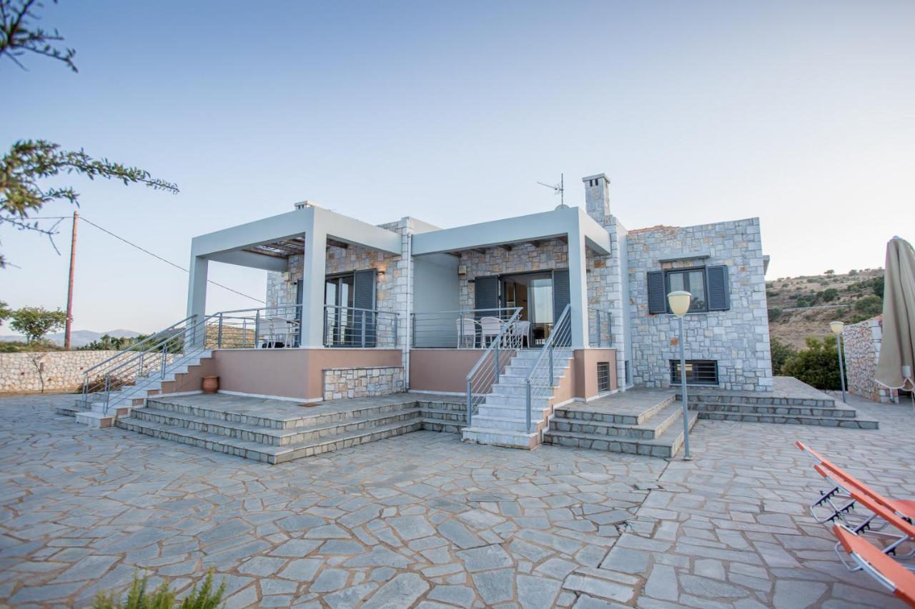 Raise Luxury Villas With A Great Sea View Of Astros Орини Мелигу Экстерьер фото