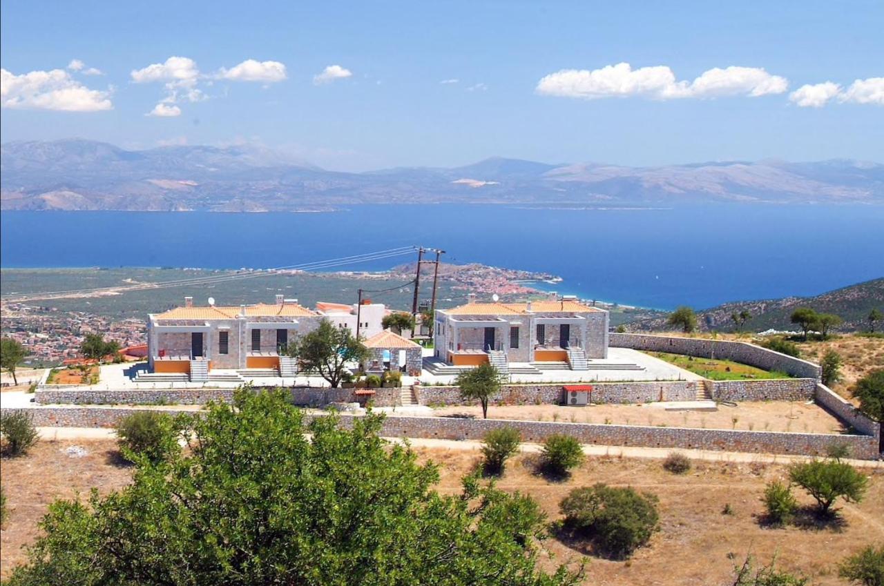 Raise Luxury Villas With A Great Sea View Of Astros Орини Мелигу Экстерьер фото