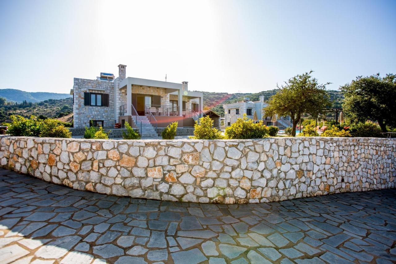 Raise Luxury Villas With A Great Sea View Of Astros Орини Мелигу Экстерьер фото